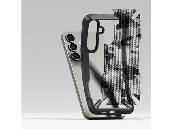 RINGKE FUSION X GALAXY S25+ PLUS CAMO BLACK