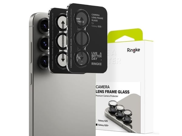 Ringke CAMERA FRAME PROTECTOR 2-pack till GALAXY S25+ PLUS - black