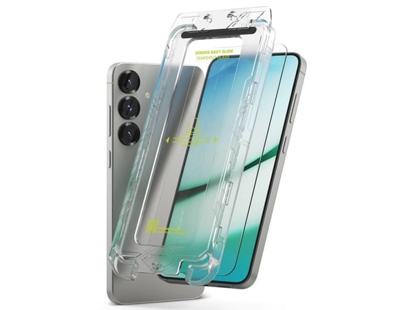 RINGKE EASY SLIDE 2-PAKNING GALAXY S25 KLART HERDET GLASS