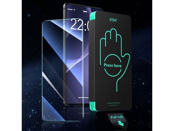 ESR herdet glass 2-pakning for Samsung Galaxy S25 Ultra - gjennomsiktig