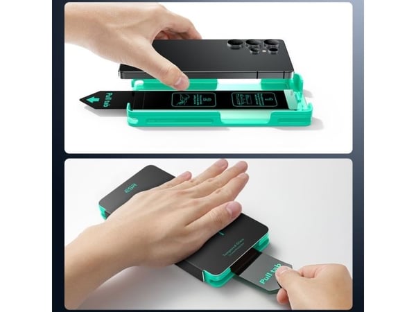 ESR herdet glass 2-pakning for Samsung Galaxy S25 Ultra - gjennomsiktig