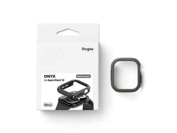 Ringke Onyx-skal till Apple Watch 10 46 mm - Grön