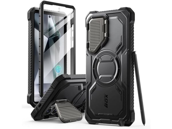 Supcase ArmorBox MagSafe do Galaxy S25 Ultra czarny czarny