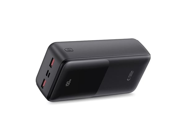 TECH-PROTECT PB03 powerbank 30000 mAh 22,5 W svart