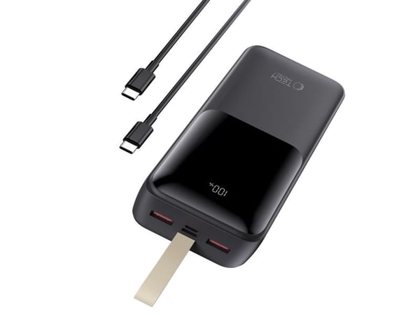 TECH-PROTECT PB03 powerbank 30000 mAh 22,5 W svart