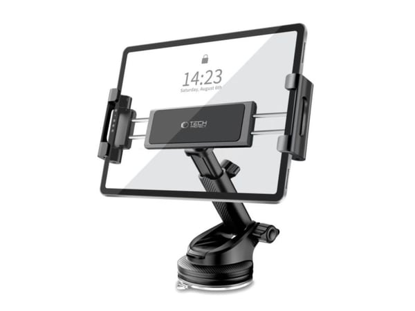 TECH-PROTECT V4 universell holder for frontrute & dashbord for nettbrett svart