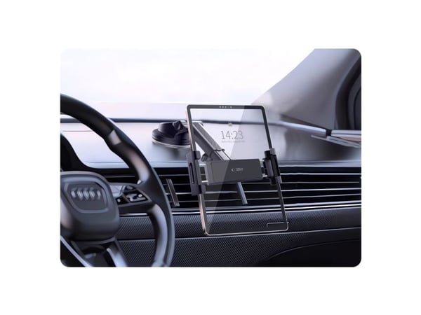 TECH-PROTECT V4 universell holder for frontrute & dashbord for nettbrett svart