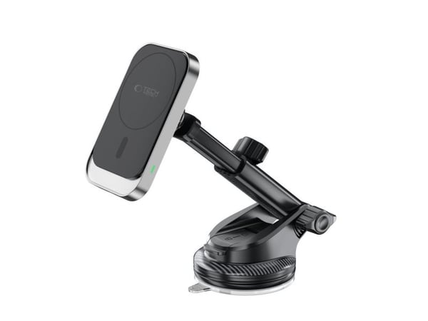 TECH-PROTECT MM15W-V9 magnetisk Magsafe bilholder med trådløs lading 15W svart