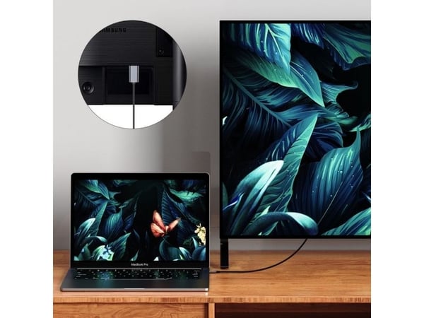 TECH-PROTECT ULTRABOOST HDMI til VGA-adapter Full HD 60Hz Svart