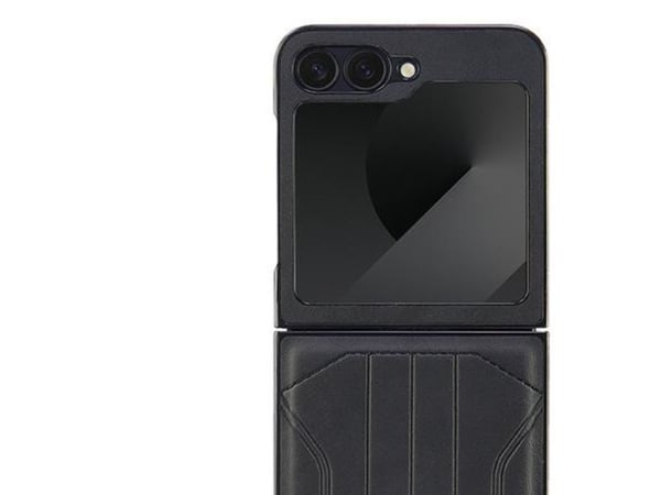 Audi syntetisk lær MagSafe-etui for Samsung Galaxy Z Flip 6 - svart