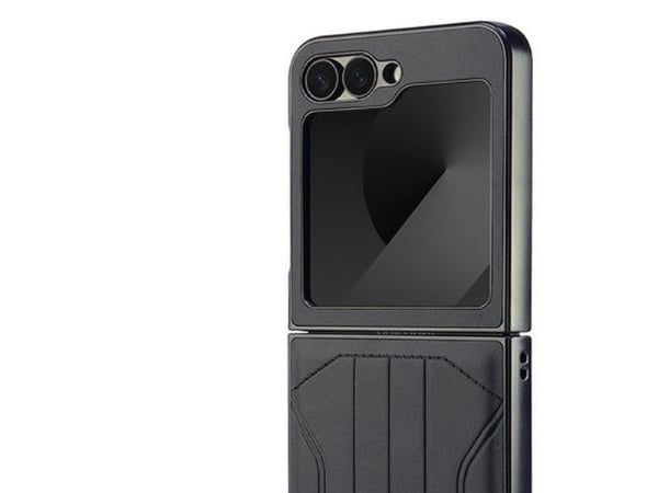 Audi syntetisk lær MagSafe-etui for Samsung Galaxy Z Flip 6 - svart