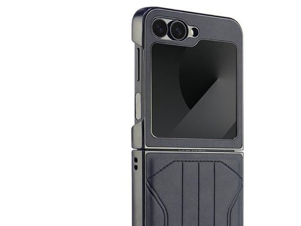 Audi syntetisk lær MagSafe-etui for Samsung Galaxy Z Flip 6 - svart