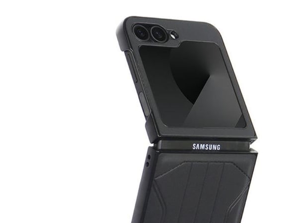 Audi syntetisk lær MagSafe-etui for Samsung Galaxy Z Flip 6 - svart