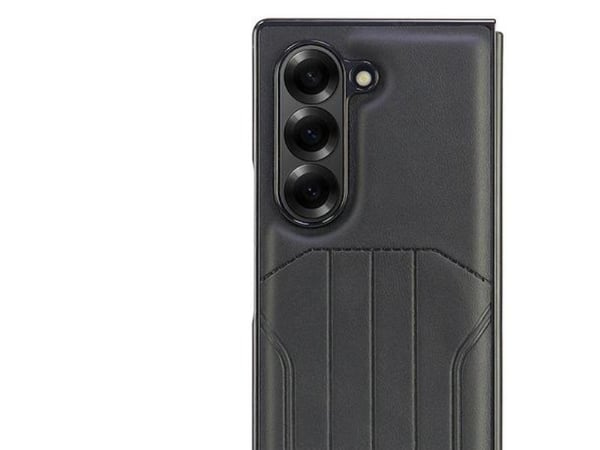 Audi syntetläder MagSafe-fodral för Samsung Galaxy Z Fold 6 - svart