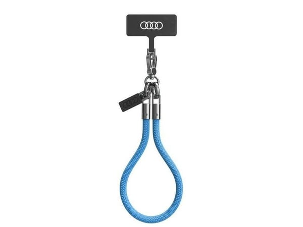Hurtel Audi skulderveske-lanyard universal 28 cm x 8 mm - blå