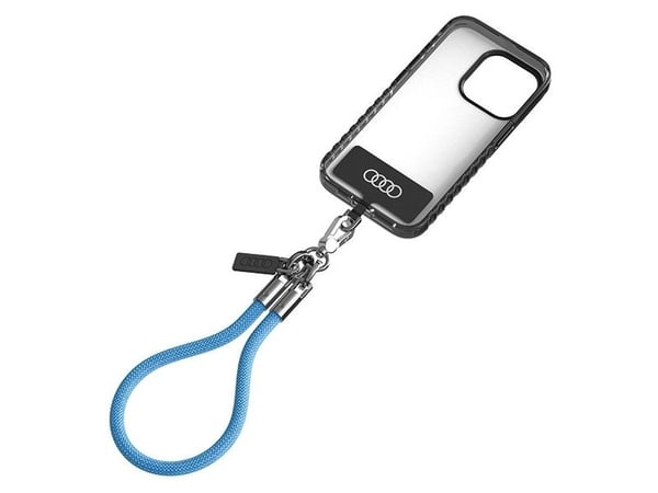 Hurtel Audi skulderveske-lanyard universal 28 cm x 8 mm - blå