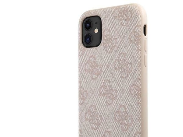 Guess 4G Stripe Collection fodral till iPhone 11 / Xr 6,1" - rosa