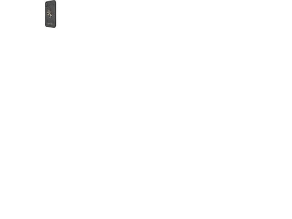 Guess 4G Big Metal Logo-skal till iPhone X/XS grå