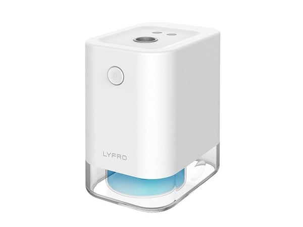 Hurtel LYFRO Flow dispenser automatisk, berøringsfri - hvit