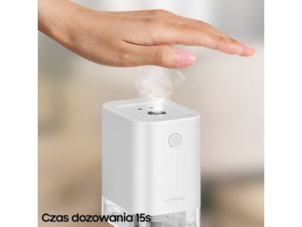 Lyfro Flow automatisk dispenser for desinfeksjonsvæske
