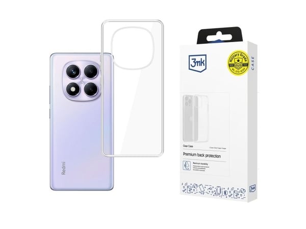 Matkapuhelimen takakuori 3MK Redmi Note 14 Pro 4G, läpinäkyvä