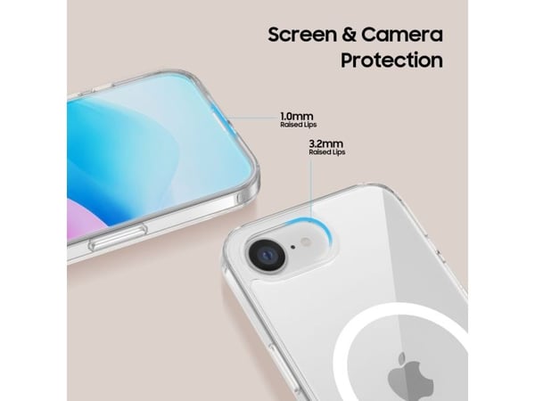 Hurtel: Tech-Protect FlexAir Hybrid MagSafe-etui til iPhone 16e/17e - klar
