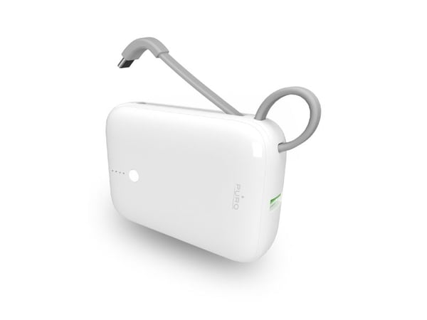 PURO Power Link 10 Plus, 10000 mAh, Lithium-Ion (Li-Ion), 20 W, Hvit