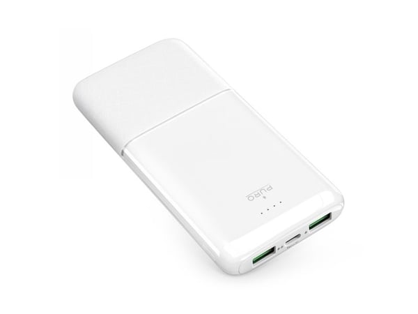 PURO PUFCBB100P3WHI, 10000mAh, 22,5W, Hvid