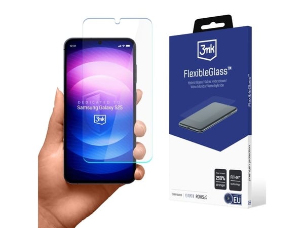 Hibridinis stiklas 3mk FlexibleGlass Samsung Galaxy S25