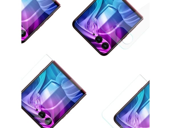3MK Silky matt protection film for Motorola Razr 60 Ultra - main screen (inside).