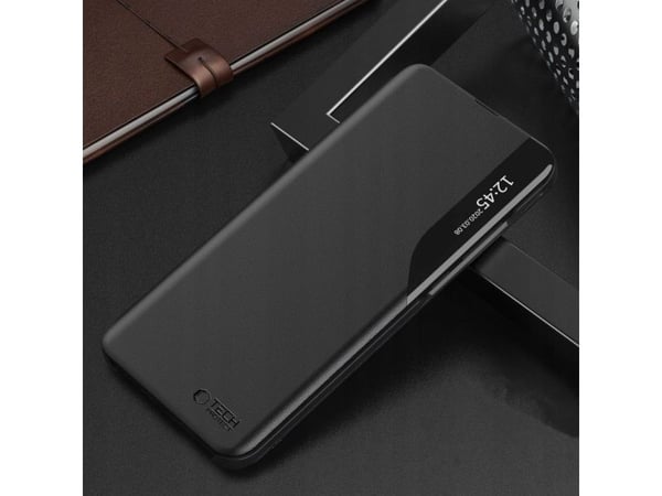 Tech-Protect Smart View-skal för Samsung Galaxy A56 5G - Svart
