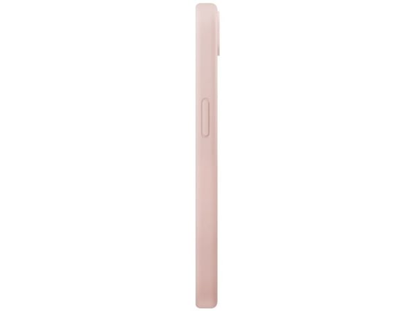 Etui UNIQ Lino do iPhone 16e (2025)      Magclick Charging rózowy