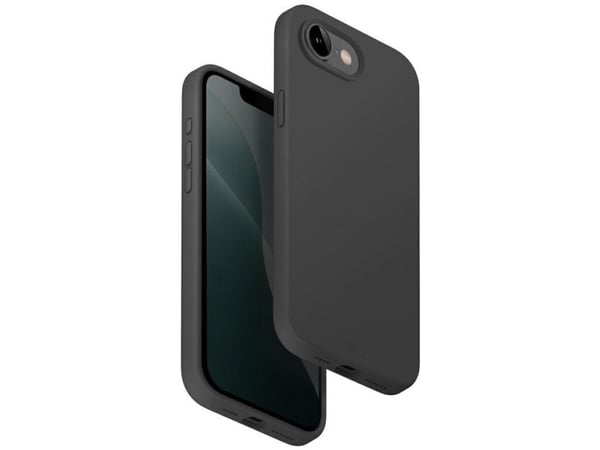 UNIQ Lino kotelo iPhone 16e (2025) Magclick lataus harmaa harmaa
