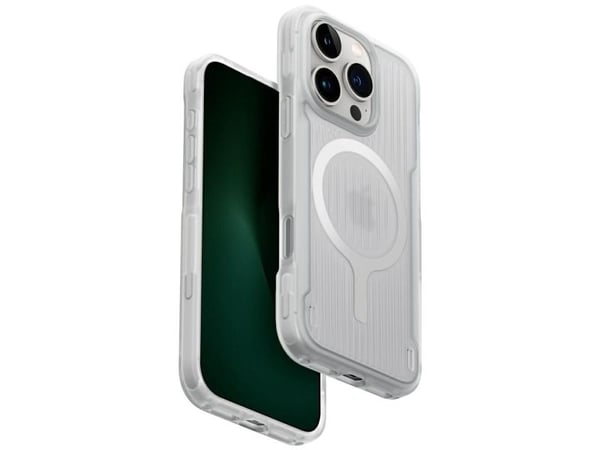 Etui UNIQ Combat Active do iPhone 16 Pro Magclick Charging lume white