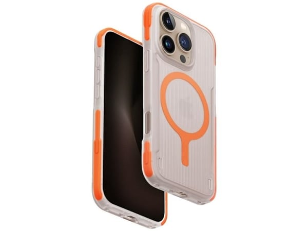 Uniq Combat Active Magclick laddnings-skal för iPhone 16 Pro - orange