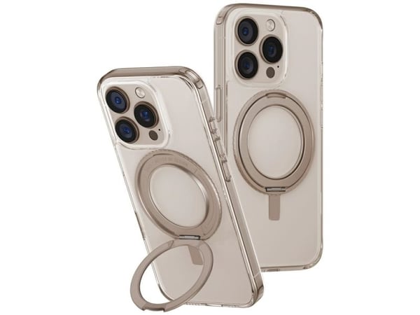 Uniq Swivix 360 roterbart stativ-deksel til iPhone 16 - Gull