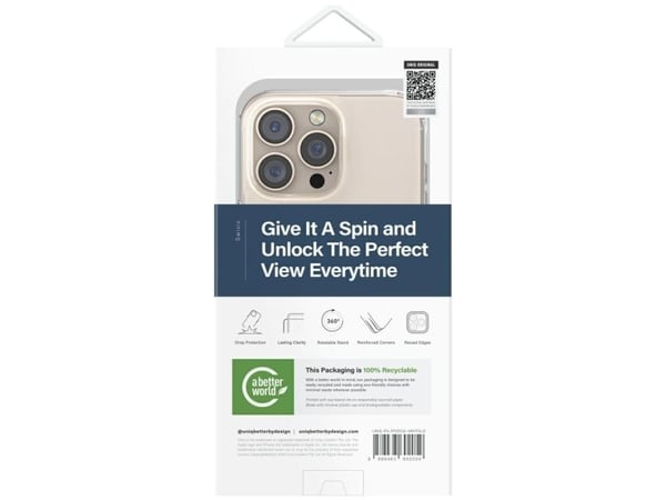 Uniq Swivix 360 roterbart stativdeksel for iPhone 16 Pro Max - gull