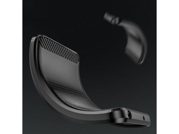 Tech-Protect TPUCarbon-fodral till Motorola Moto G05 / E15 - svart