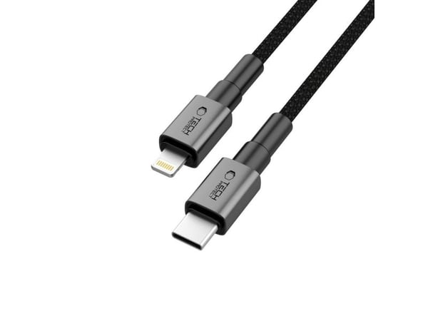 Tech-Protect ULTRABOOST Lightning-kabel PD27W/3A 25 cm IRON GREY