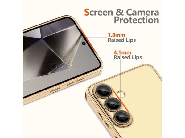 Tech-Protect MagFlex MagSafe-etuiet til Samsung Galaxy A56 5G - transparent gold