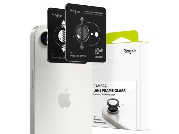 Ringke CAMERA FRAME PROTECTOR kamerarammeskydd 2-pack iPhone 16E black