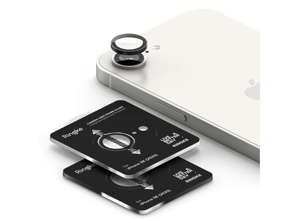 Ringke CAMERA FRAME PROTECTOR kamerarammeskydd 2-pack iPhone 16E black