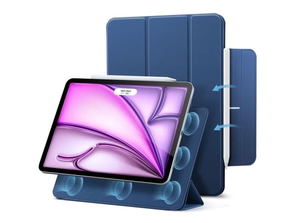 ESR REBOUND MAGNETIC IPAD PRO 12.9” 4 / 5 / 6 / 2020-2022 / AIR 13” 1 / 2 / 2024-2025 NAVY BLUE