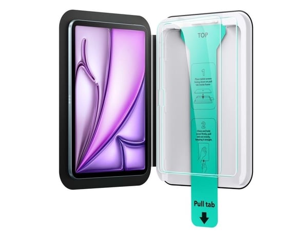 Härdat glas skärmskydd ESR ULTRAFIT 2-pack för iPad Air 13” 1/2/2024-2025 CLEAR