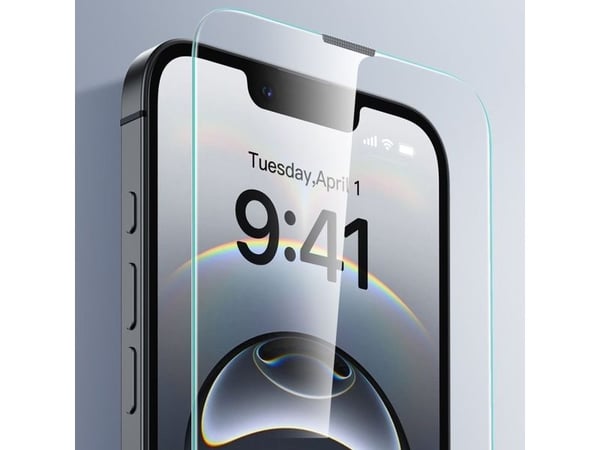Hurtel ESR UltraFit härdat glas 2-pack till iPhone 13 / 13 Pro / 14 / 16e / 17e