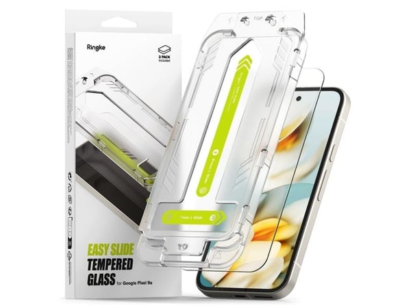 RINGKE EASY SLIDE 2-PAKNING HERDET GLASS GOOGLE PIXEL 9A KLAR