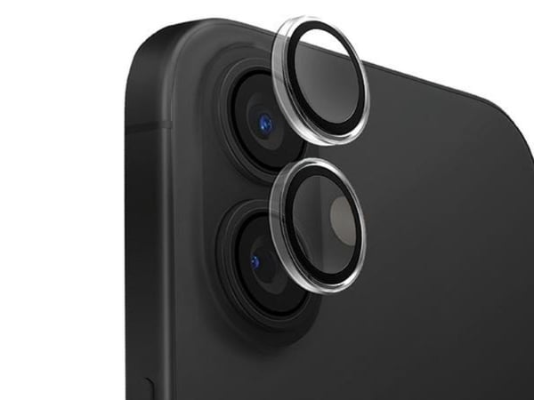 UNIQ Optix Clear Camera Lens Protector iPhone 16 6,1" / 16 Plus 6,7" krystallklart kameralinseglass med applikator