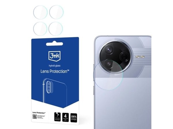 3MK Lens Protect linsebeskyttelse til Xiaomi Poco F7 Pro (4 stk)