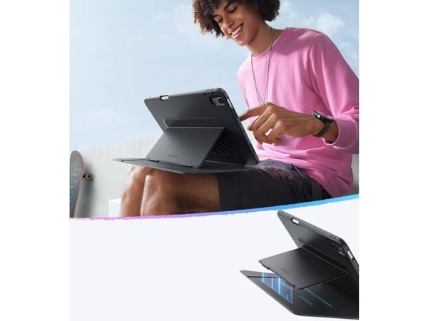 ESR FLIP HYBRID-etui til iPad Air 10,9" 4/5/2020-2022 og 11" 6/7/2024-2025 BLACK
