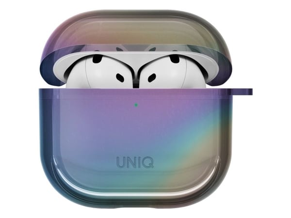 Uniq etui Iridescia til AirPods 4 – midnight quartz